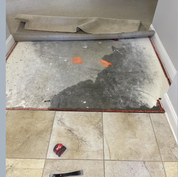 Mold- Plumbing Leak- Under Slab- Denham Springs- Residential