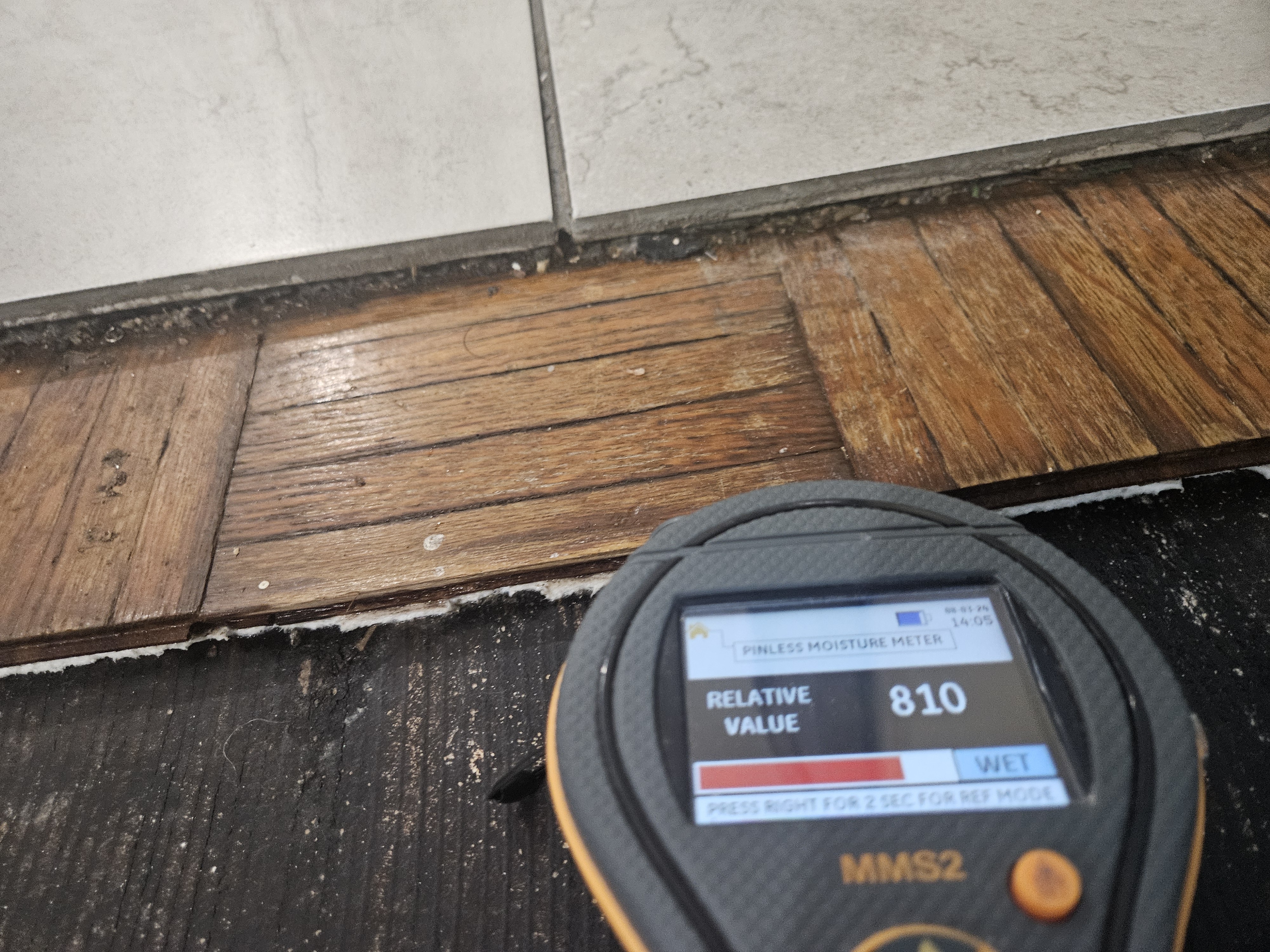S Drexel - water damage, slab leak, leak detection - Barton Rouge LA